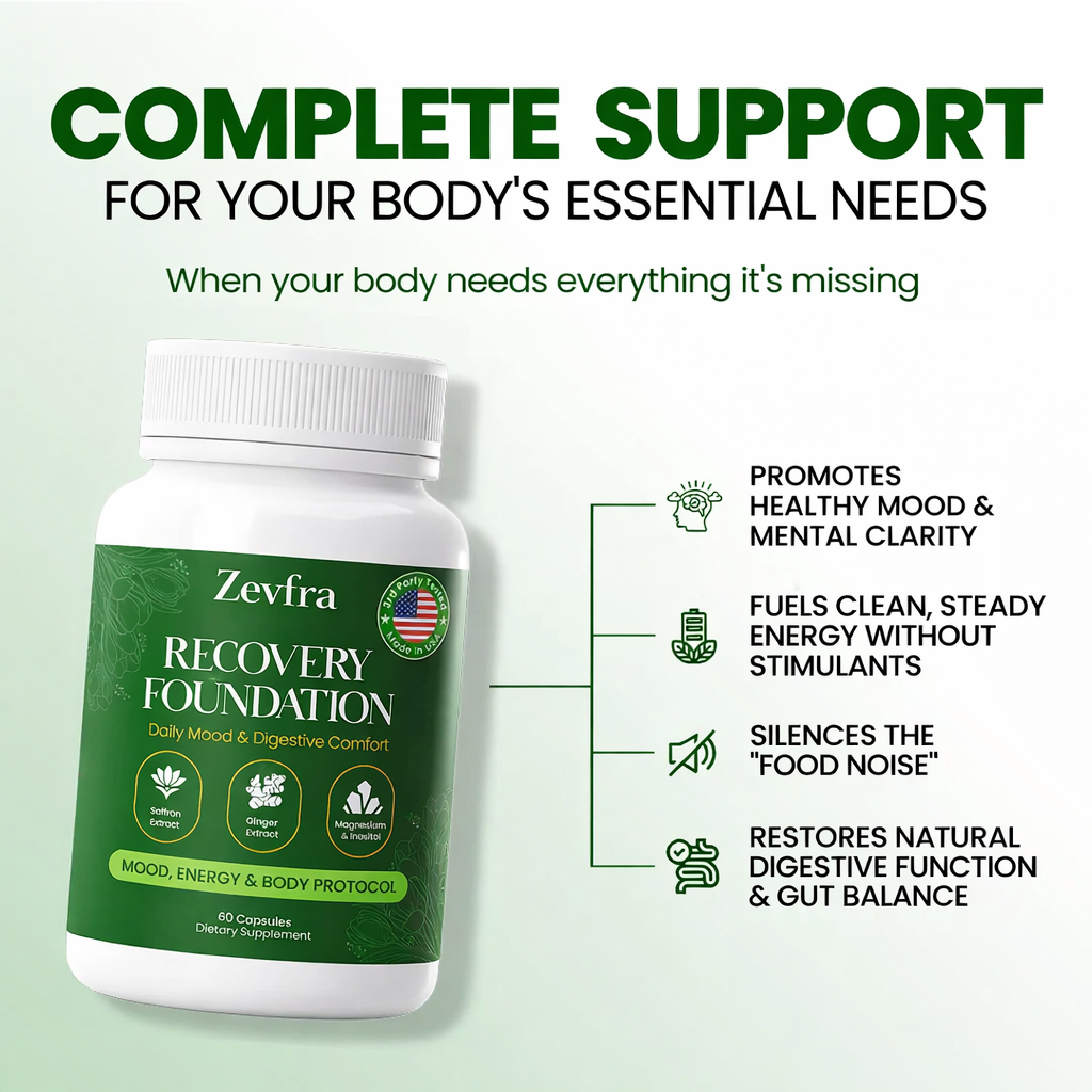 Zefra Recovery Foundation Capsules
