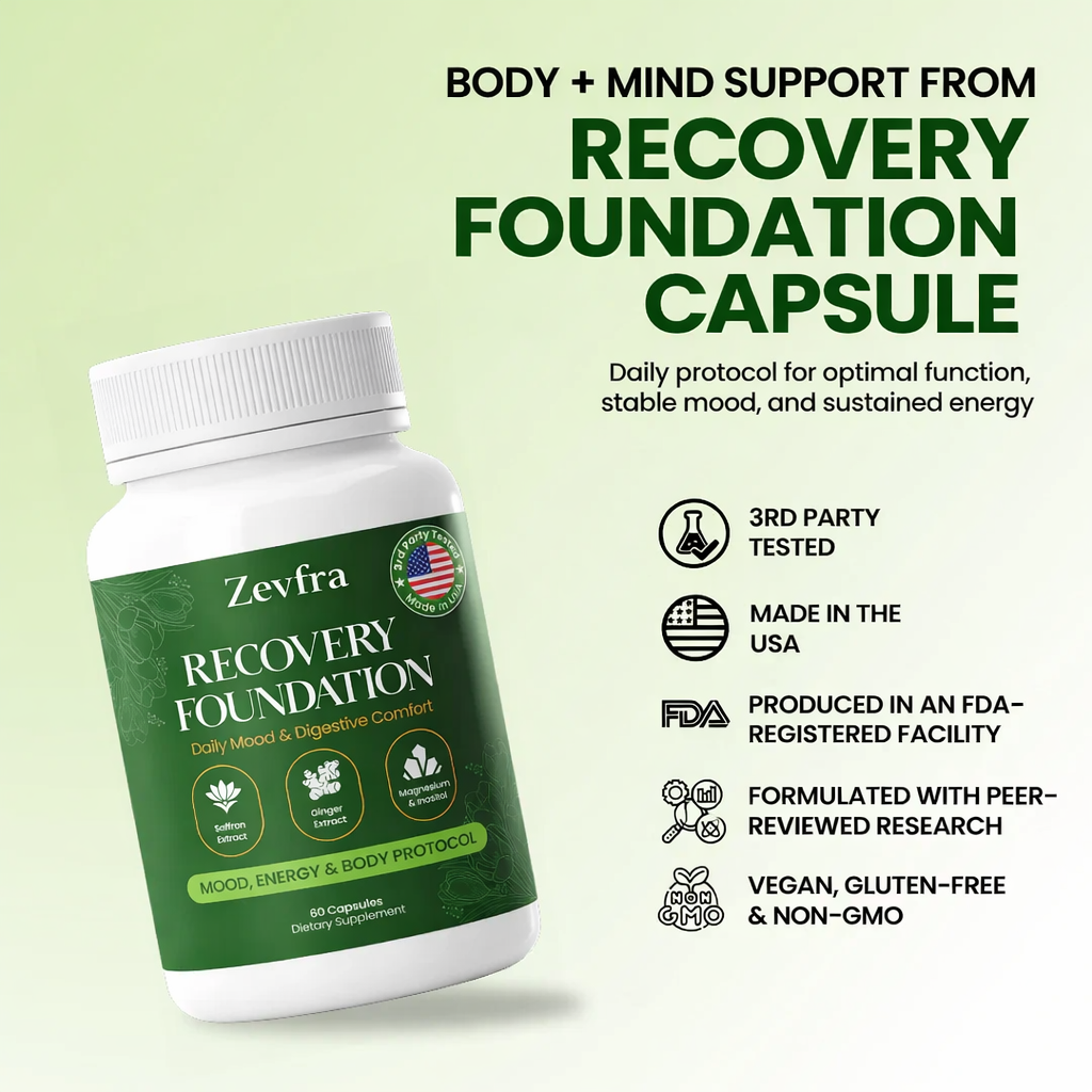 Zefra Recovery Foundation Capsules